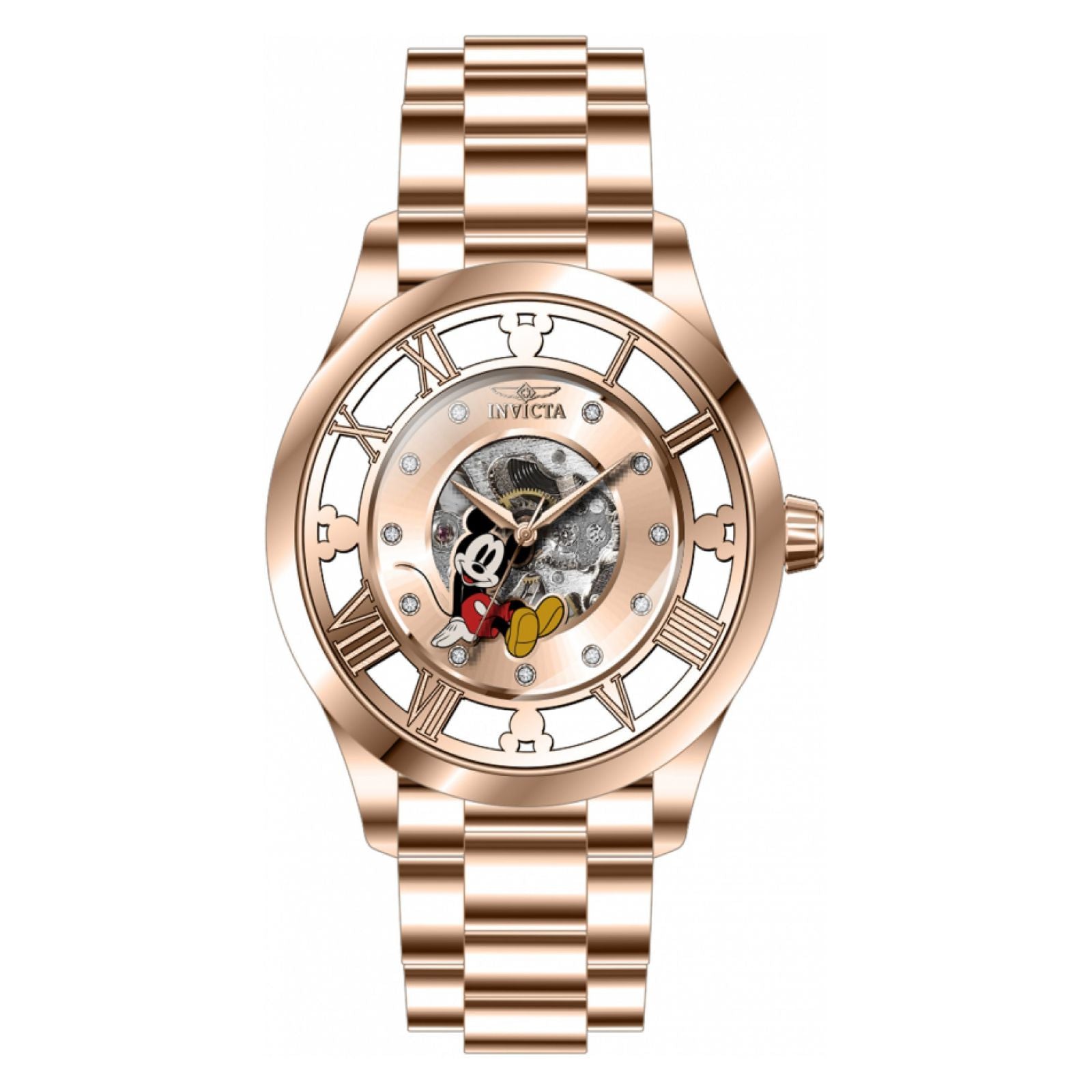 RELOJ MICKEY MOUSE PARA HOMBRE INVICTA DISNEY LIMITED EDITION 41363 - ORO ROSA