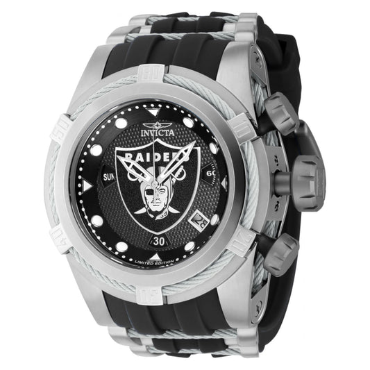 RELOJ DEPORTIVO PARA HOMBRE INVICTA NFL 41437 - GRIS, NEGRO, ACERO