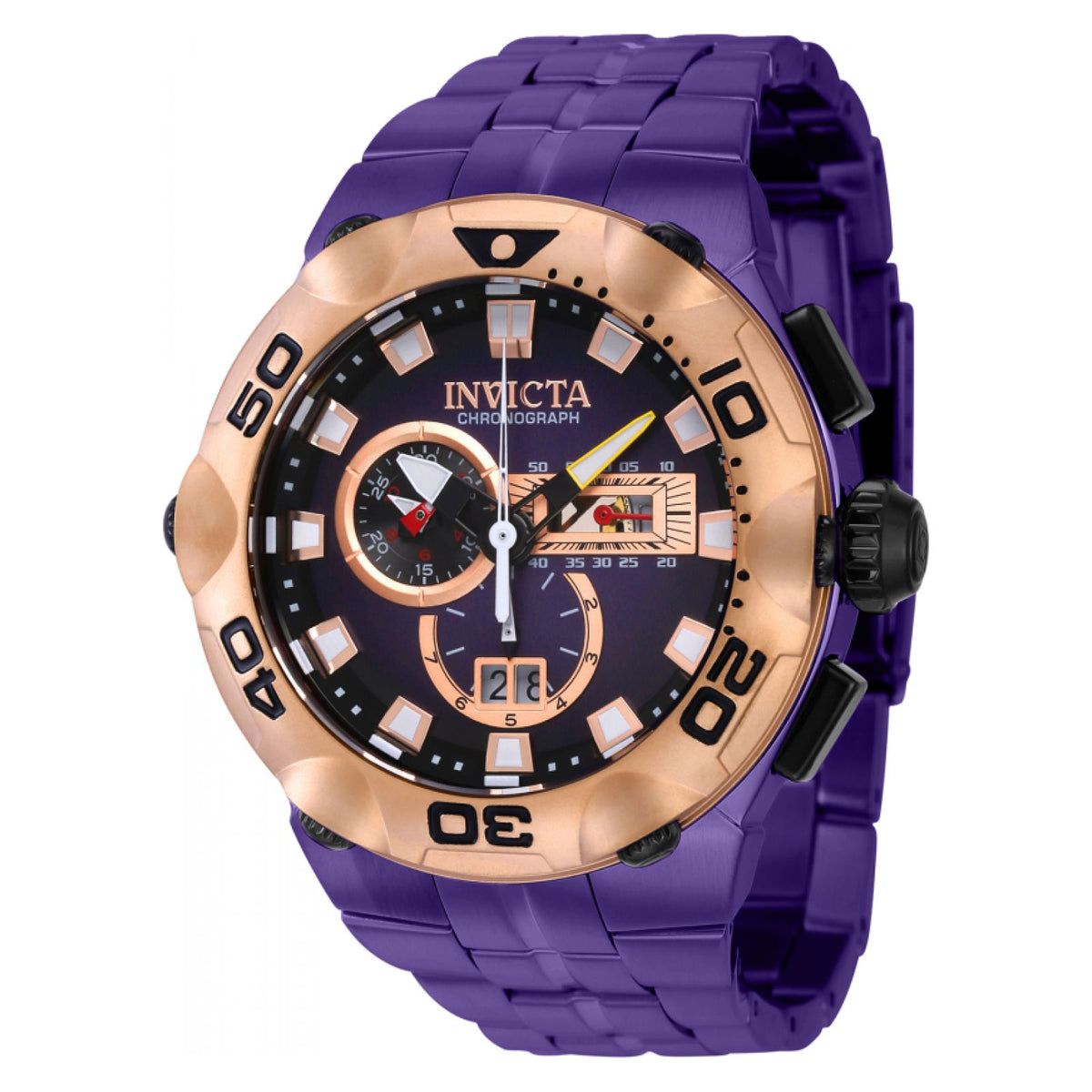 RELOJ  PARA HOMBRE INVICTA SUBAQUA 41726 - PÚRPURA