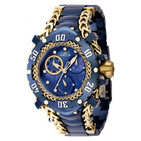 RELOJ  PARA MUJER INVICTA GLADIATOR 42241 - AZUL OSCURO, DORADO