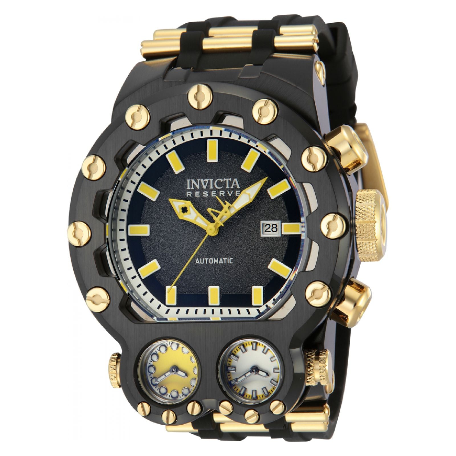 RELOJ DEPORTIVO PARA HOMBRE INVICTA RESERVE 43125 - ORO NEGRO