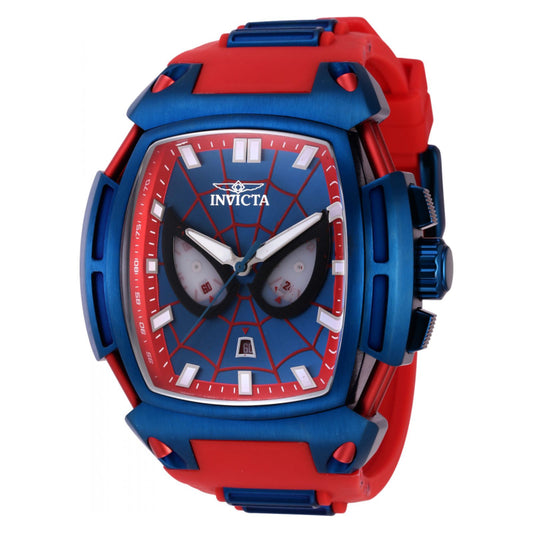 RELOJ  PARA HOMBRE INVICTA MARVEL 43165 - ROJO AZUL