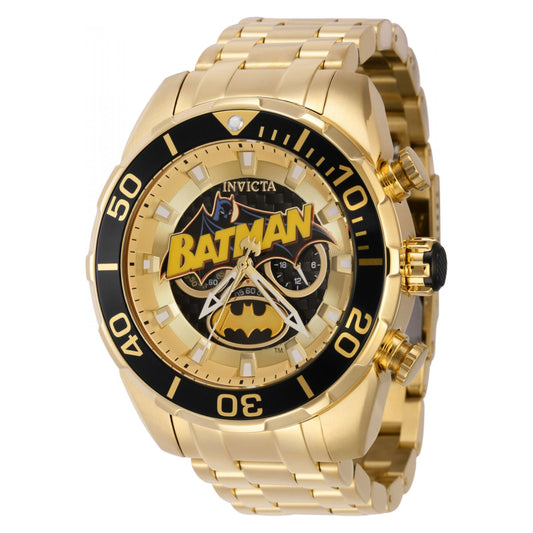 RELOJ  PARA HOMBRE INVICTA DC COMICS 43566 - ORO