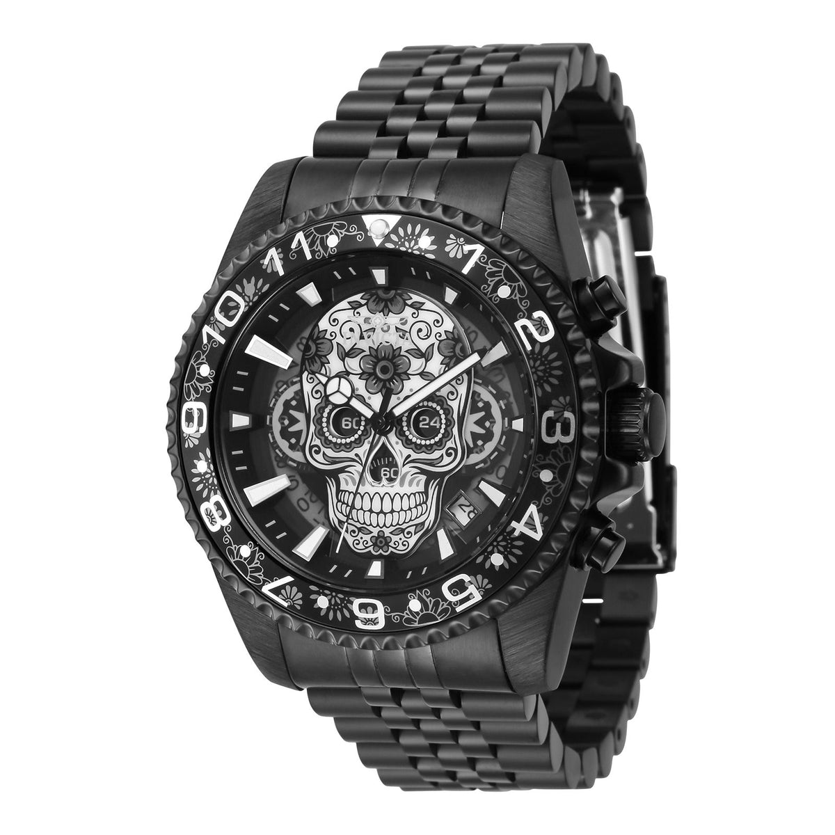 Reloj Invicta Pro Diver 43753 para Hombre – Cronógrafo en Acero Inoxidable Negro y Maquinaria Cuarzo Japonesa (100m)