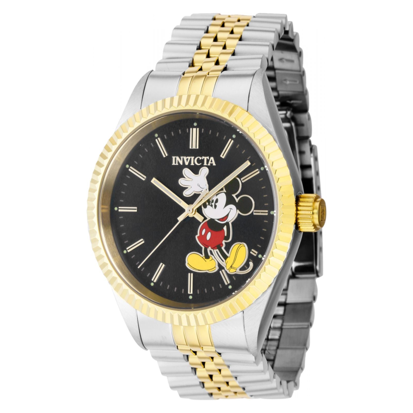 RELOJ MICKEY MOUSE PARA HOMBRE INVICTA DISNEY LIMITED EDITION 43873 - ORO, ACERO