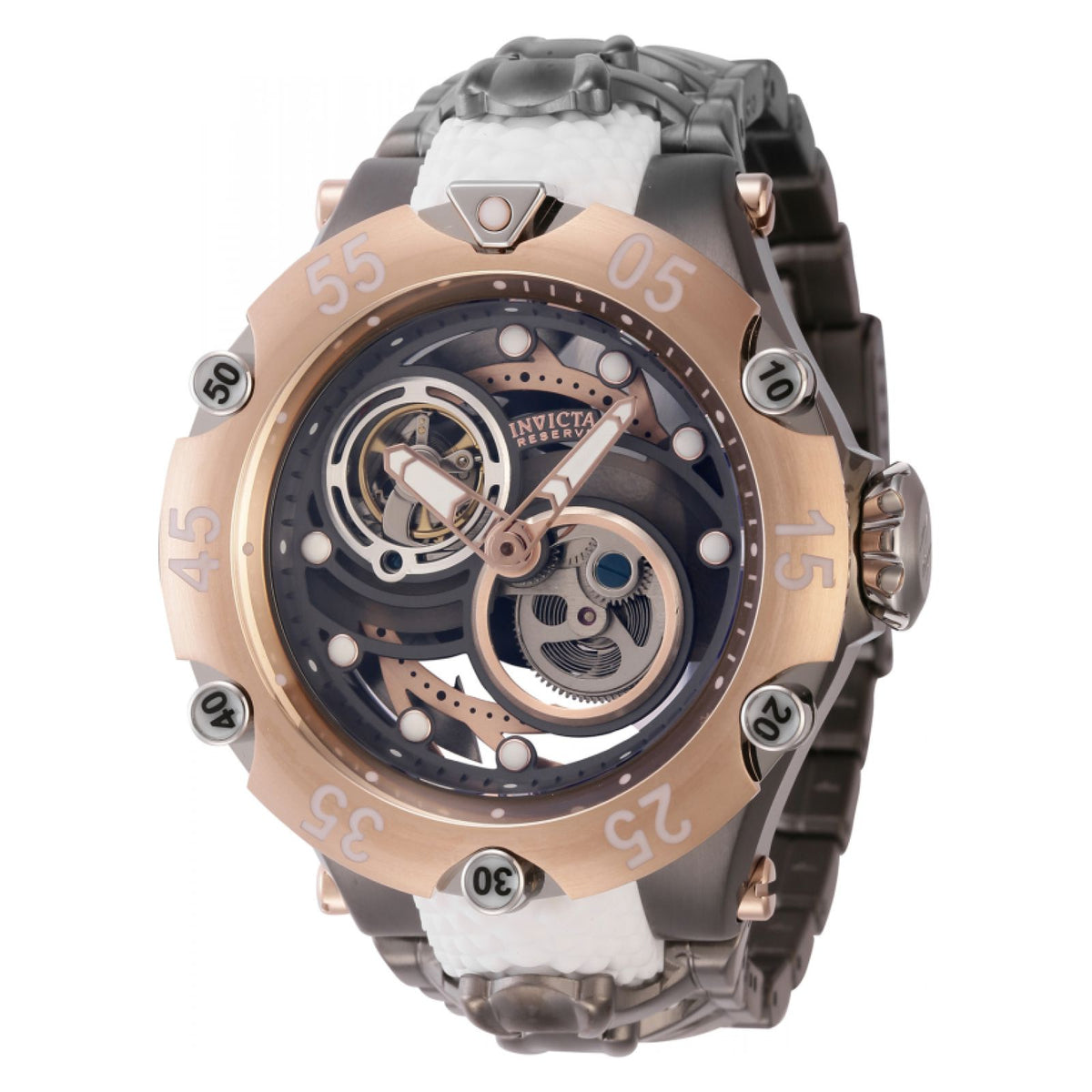 RELOJ DEPORTIVO PARA HOMBRE INVICTA RESERVE 43929 - BLANCO, TITANIO