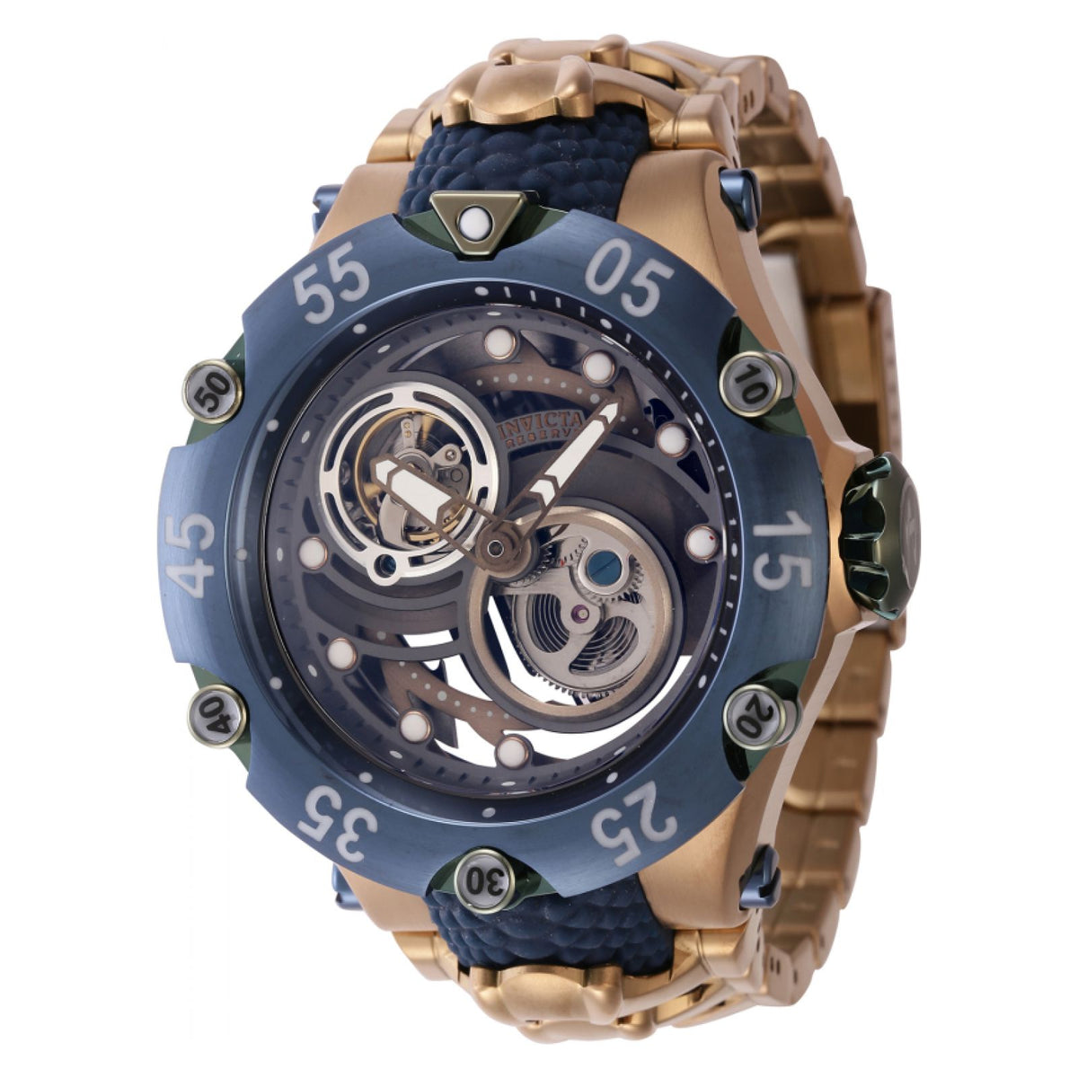RELOJ DEPORTIVO PARA HOMBRE INVICTA RESERVE 43932 - CAQUI, AZUL