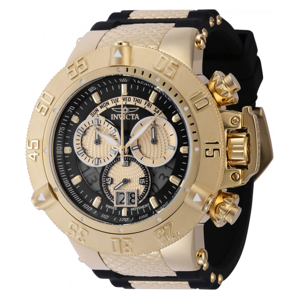 RELOJ DEPORTIVO PARA HOMBRE INVICTA SUBAQUA 44231 - ORO NEGRO