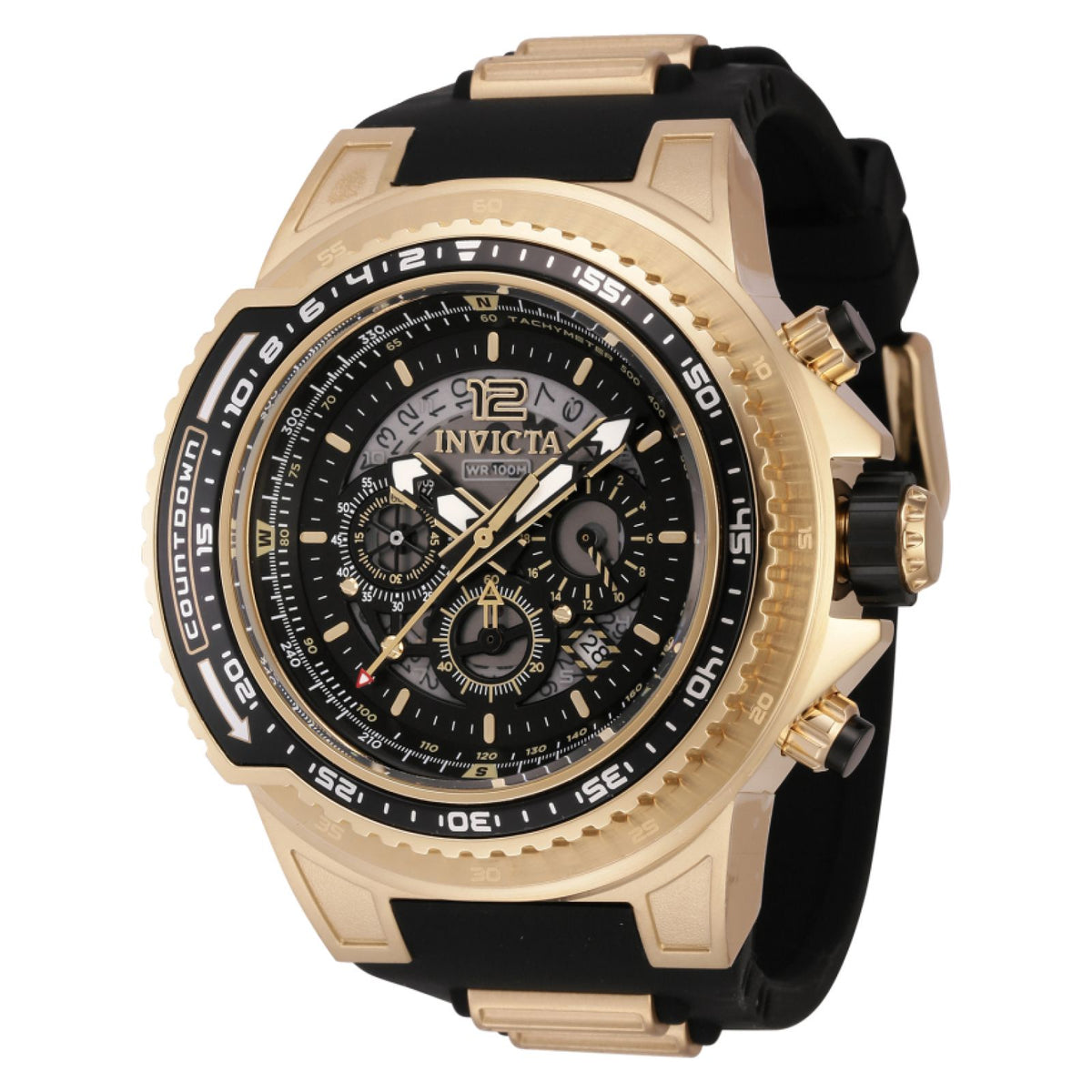 RELOJ DEPORTIVO PARA HOMBRE INVICTA AVIATOR 44342 - ORO NEGRO