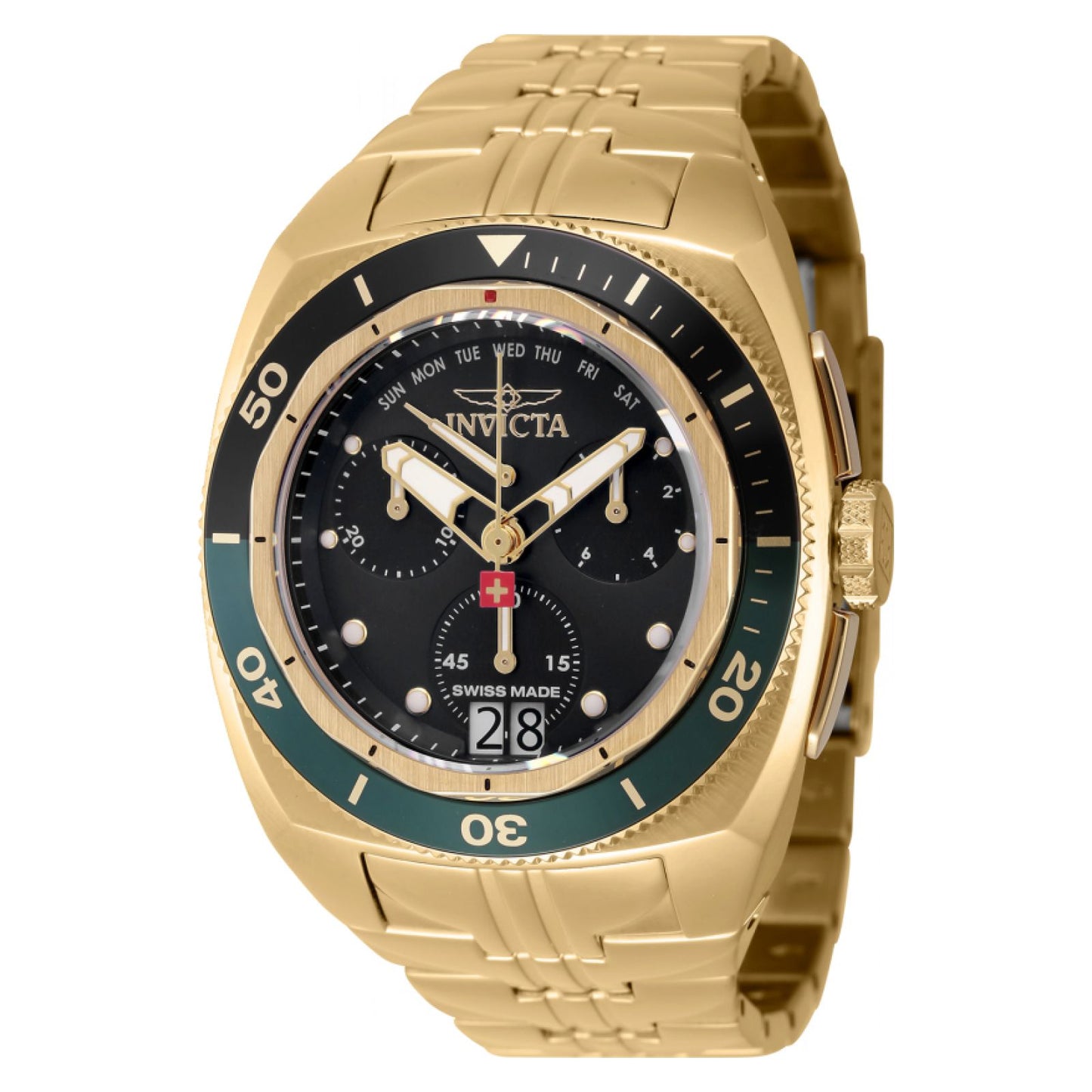 RELOJ  PARA UNISEXO INVICTA SWISS MADE 44779 - ORO