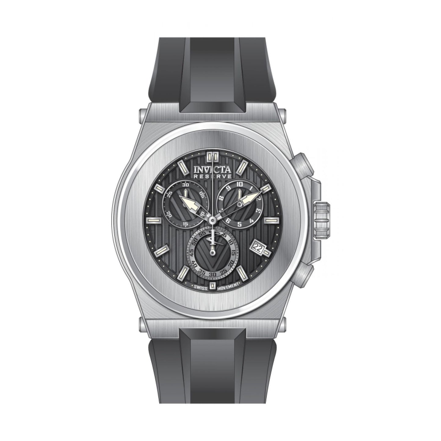 RELOJ DEPORTIVO PARA NIÑOS INVICTA RESERVE 45236 - GRIS