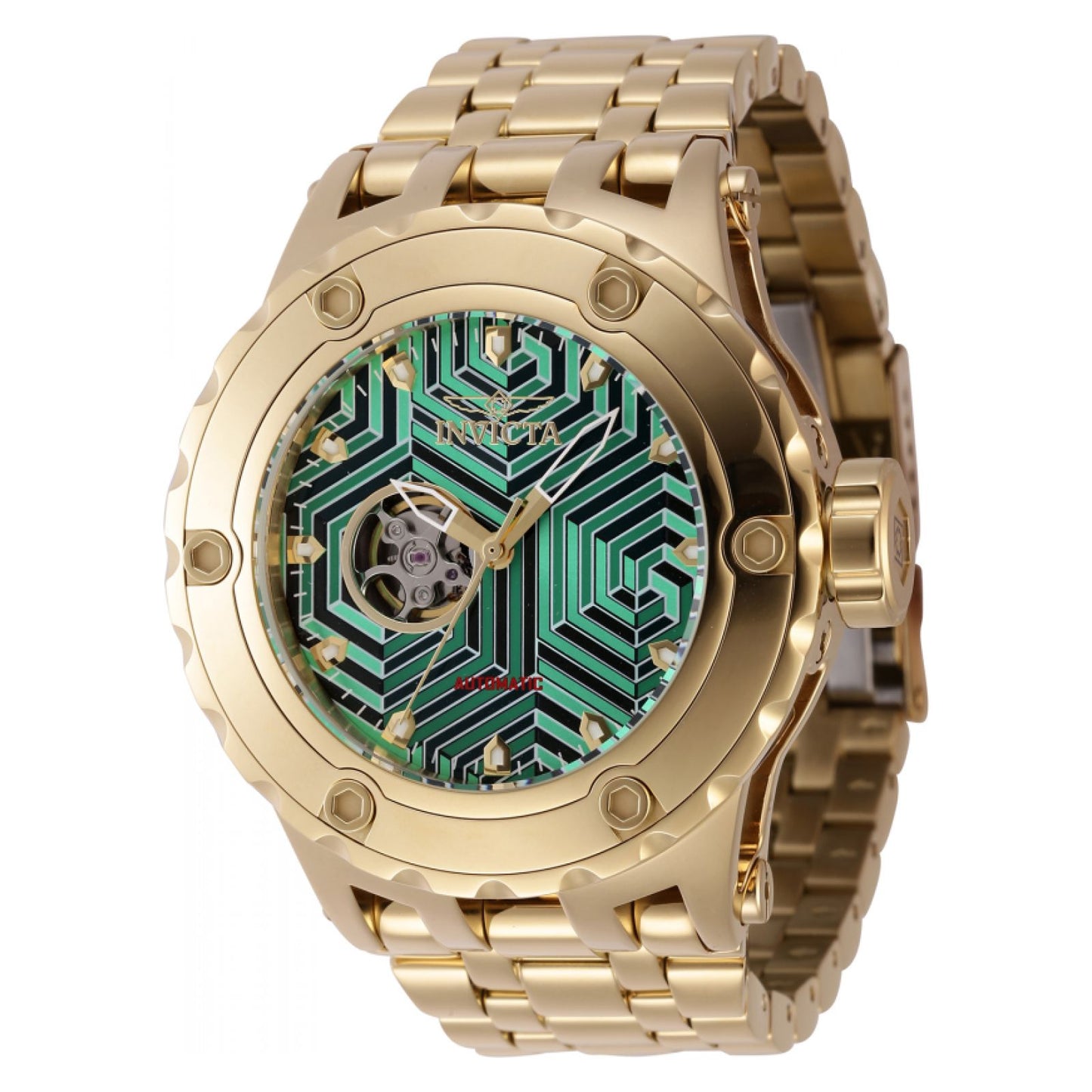 RELOJ  PARA HOMBRE INVICTA SUBAQUA 45949 - ORO