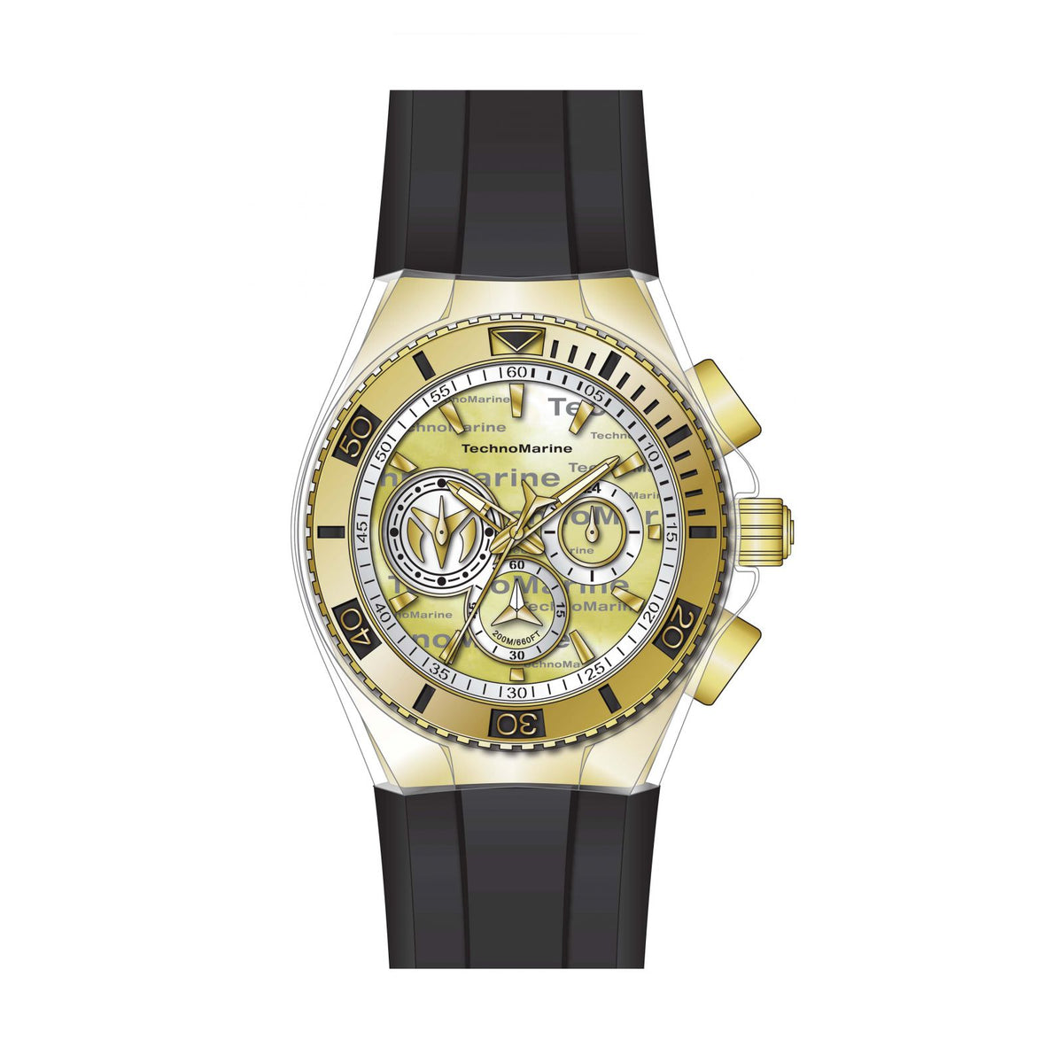 RELOJ DEPORTIVO PARA HOMBRE TECHNOMARINE CRUISE TM 120026 - NEGRO