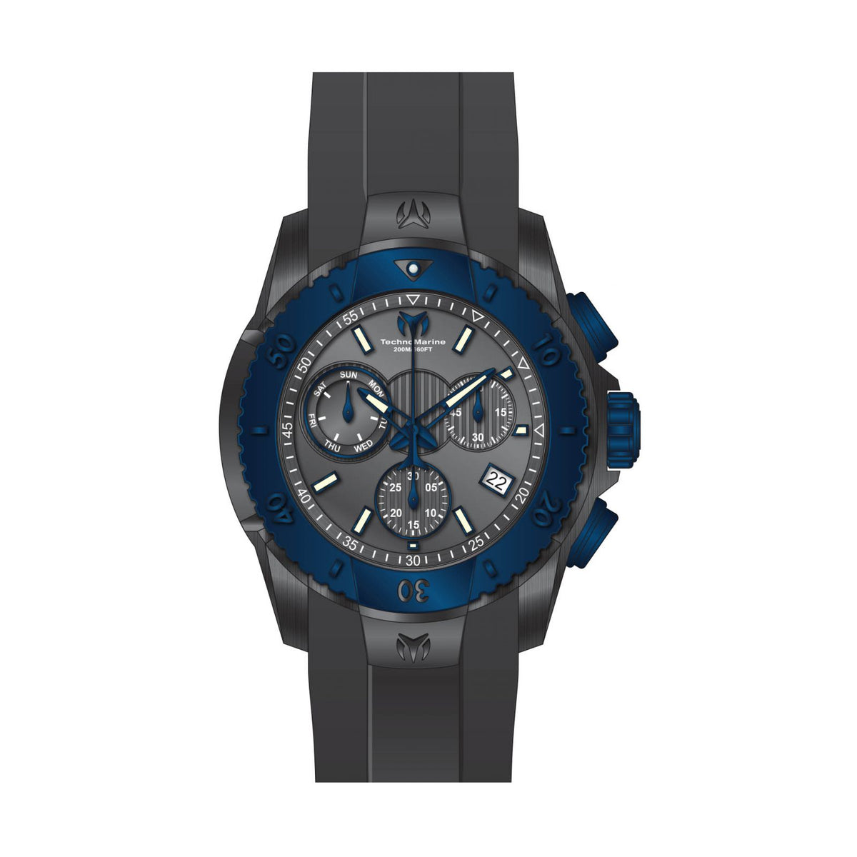 RELOJ DEPORTIVO PARA HOMBRE TECHNOMARINE UF6 TM 620002 - NEGRO