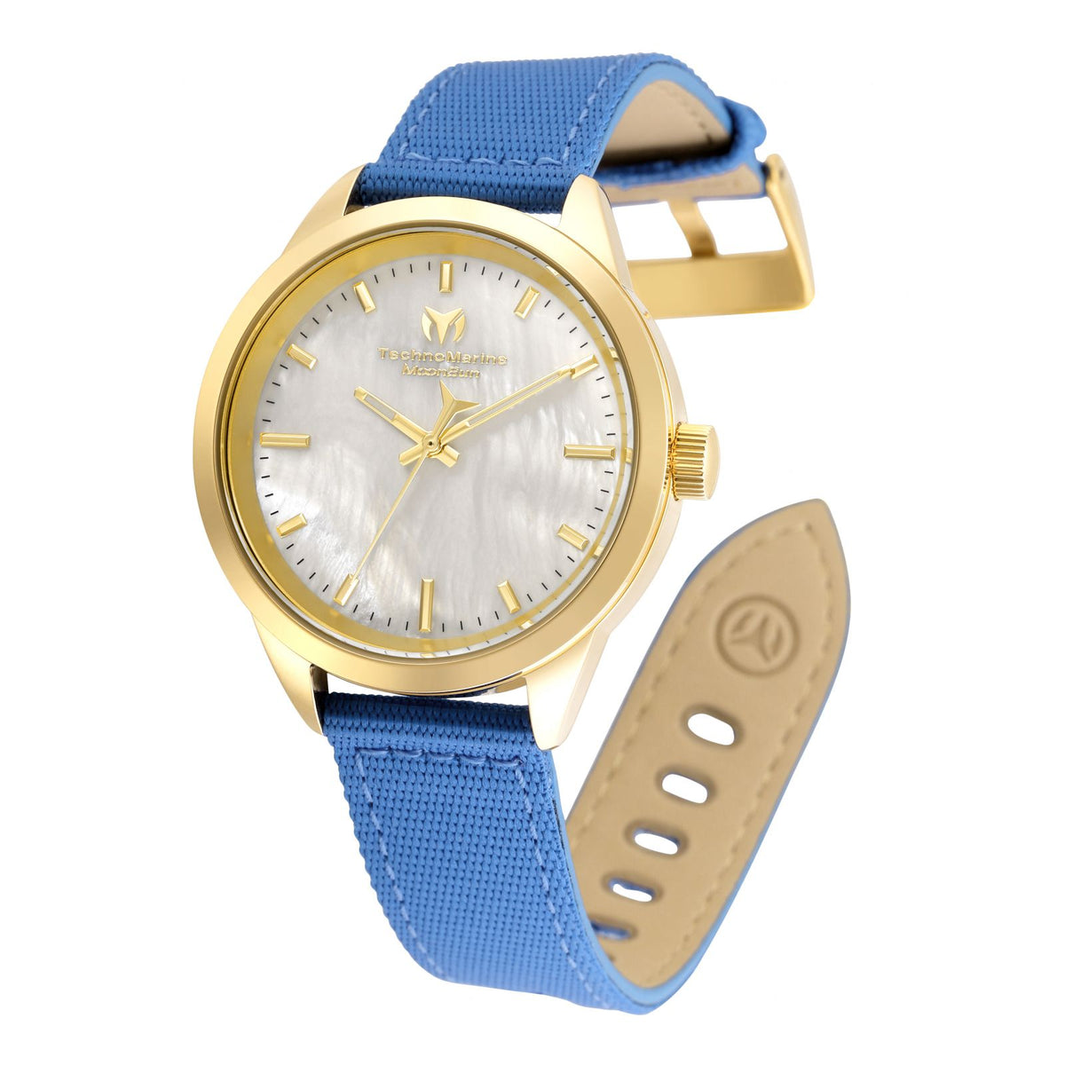 RELOJ  PARA MUJER TECHNOMARINE MOONSUN TM-820001 - AZUL