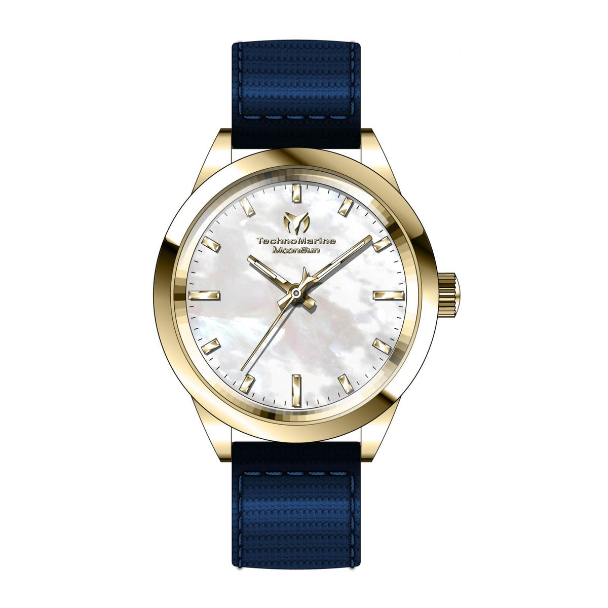 RELOJ  PARA MUJER TECHNOMARINE MOONSUN TM-820001 - AZUL