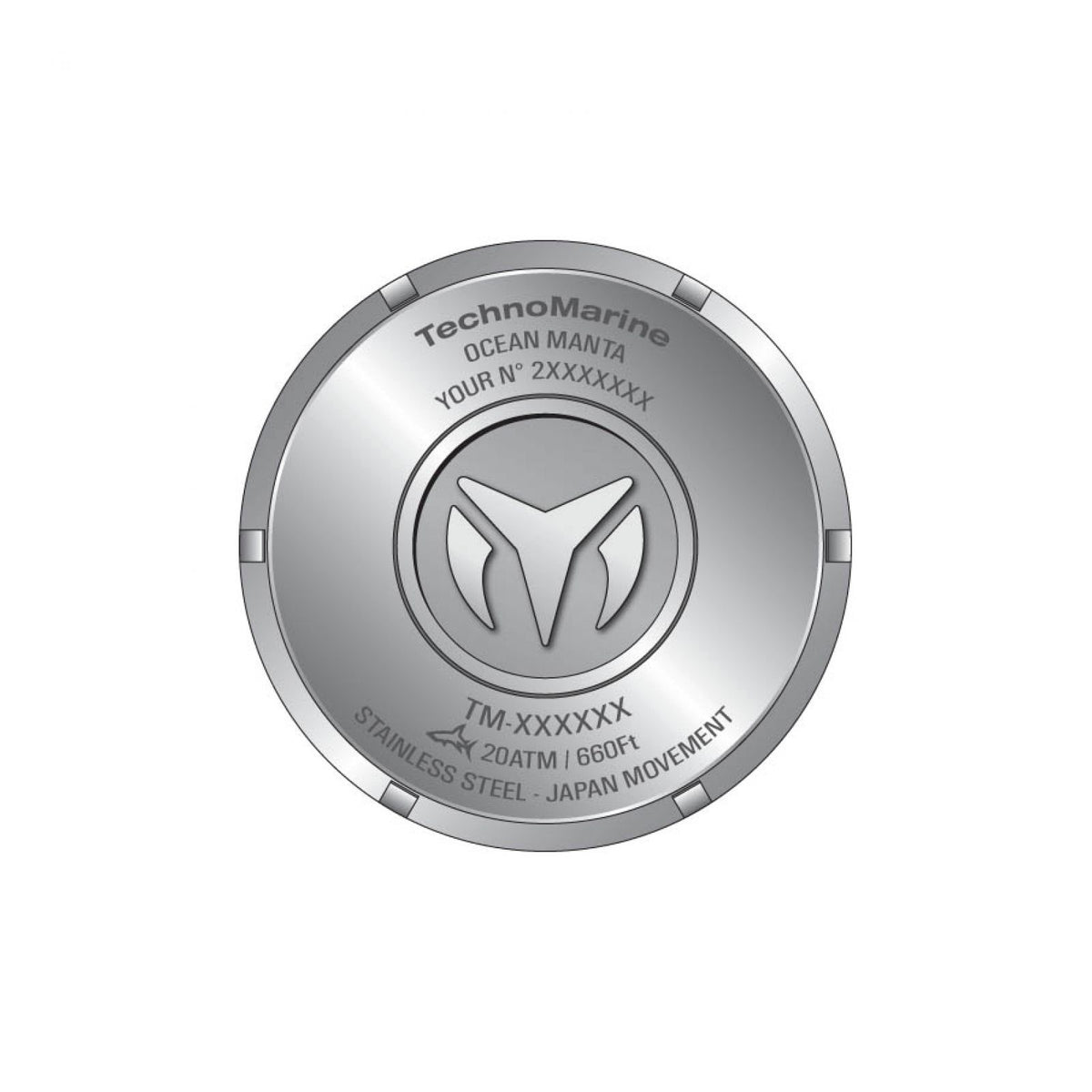 RELOJ DEPORTIVO PARA HOMBRE TECHNOMARINE MANTA TM-220003 - BORGOÑA