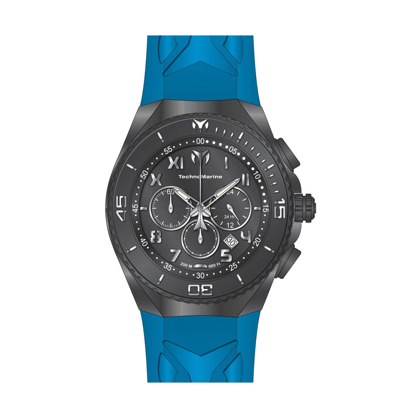 RELOJ DEPORTIVO PARA HOMBRE TECHNOMARINE MANTA TM-220002 - AZUL