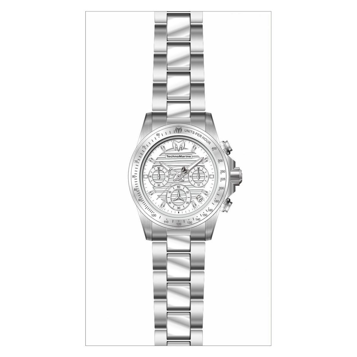 RELOJ  PARA MUJER TECHNOMARINE MANTA TM-219009 - ACERO