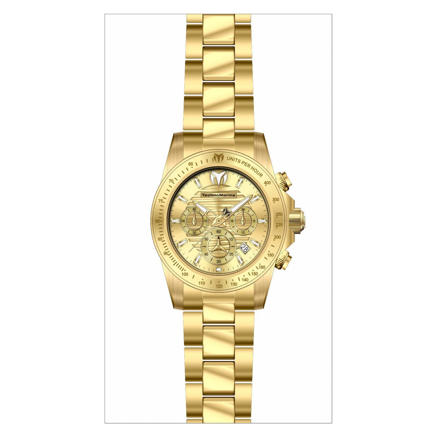 RELOJ  PARA HOMBRE TECHNOMARINE MANTA TM-219004 - ORO