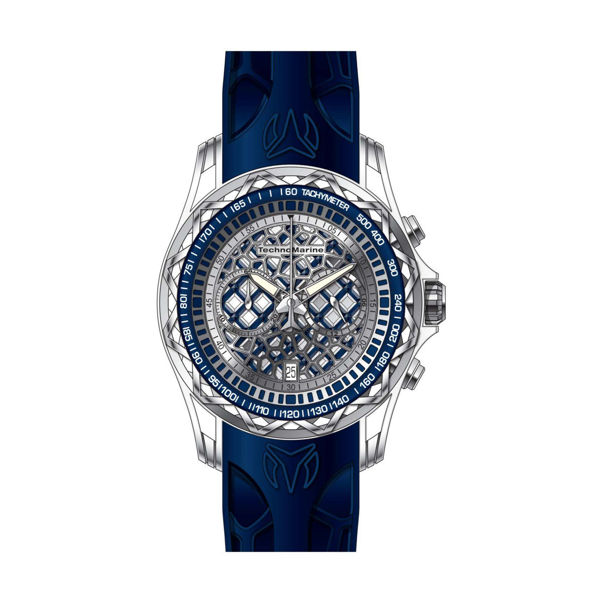 RELOJ DEPORTIVO PARA HOMBRE TECHNOMARINE TECHNOCELL TM-318000 - AZUL