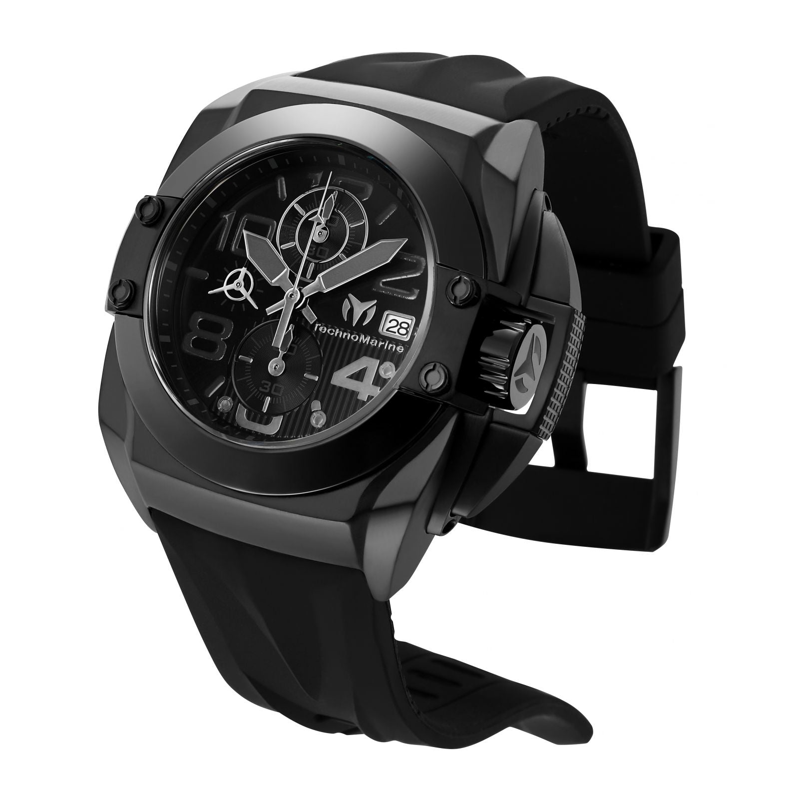  Technomarine Reloj TM620001 para hombre (1.890 in, negro),  Negro -, reloj de lujo : Ropa, Zapatos y Joyería