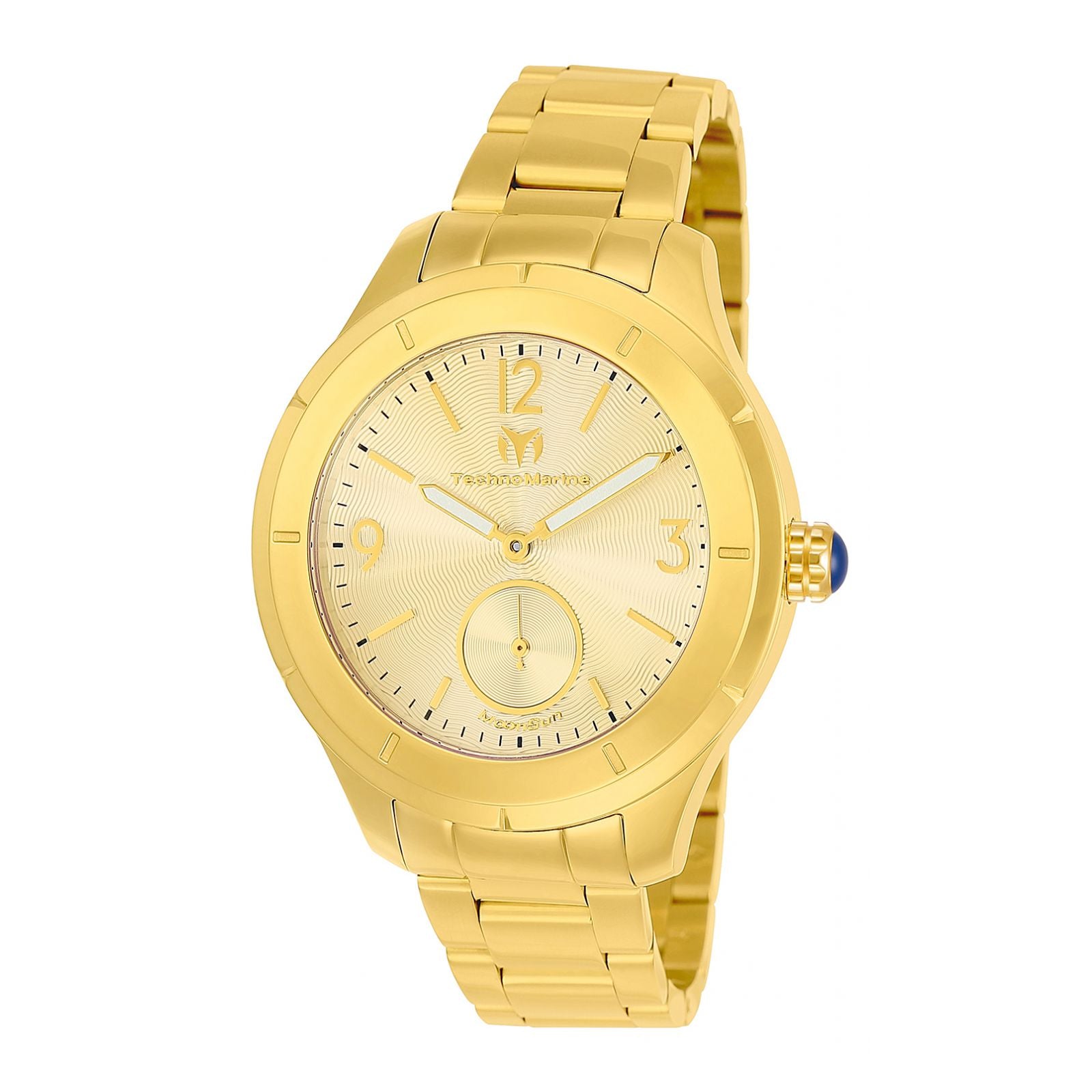 Compra RELOJ PARA HOMBRE TECHNOMARINE MOONSUN TM 117030 DORADO