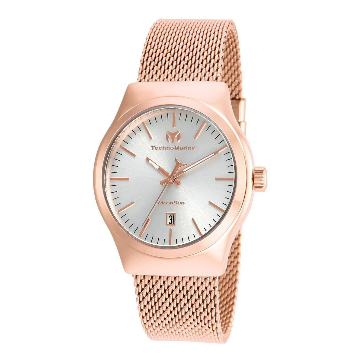 RELOJ  PARA MUJER TECHNOMARINE MOONSUN TM-117020 - ORO ROSA