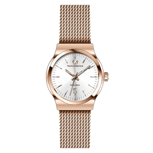 RELOJ  PARA MUJER TECHNOMARINE MOONSUN TM-117020 - ORO ROSA