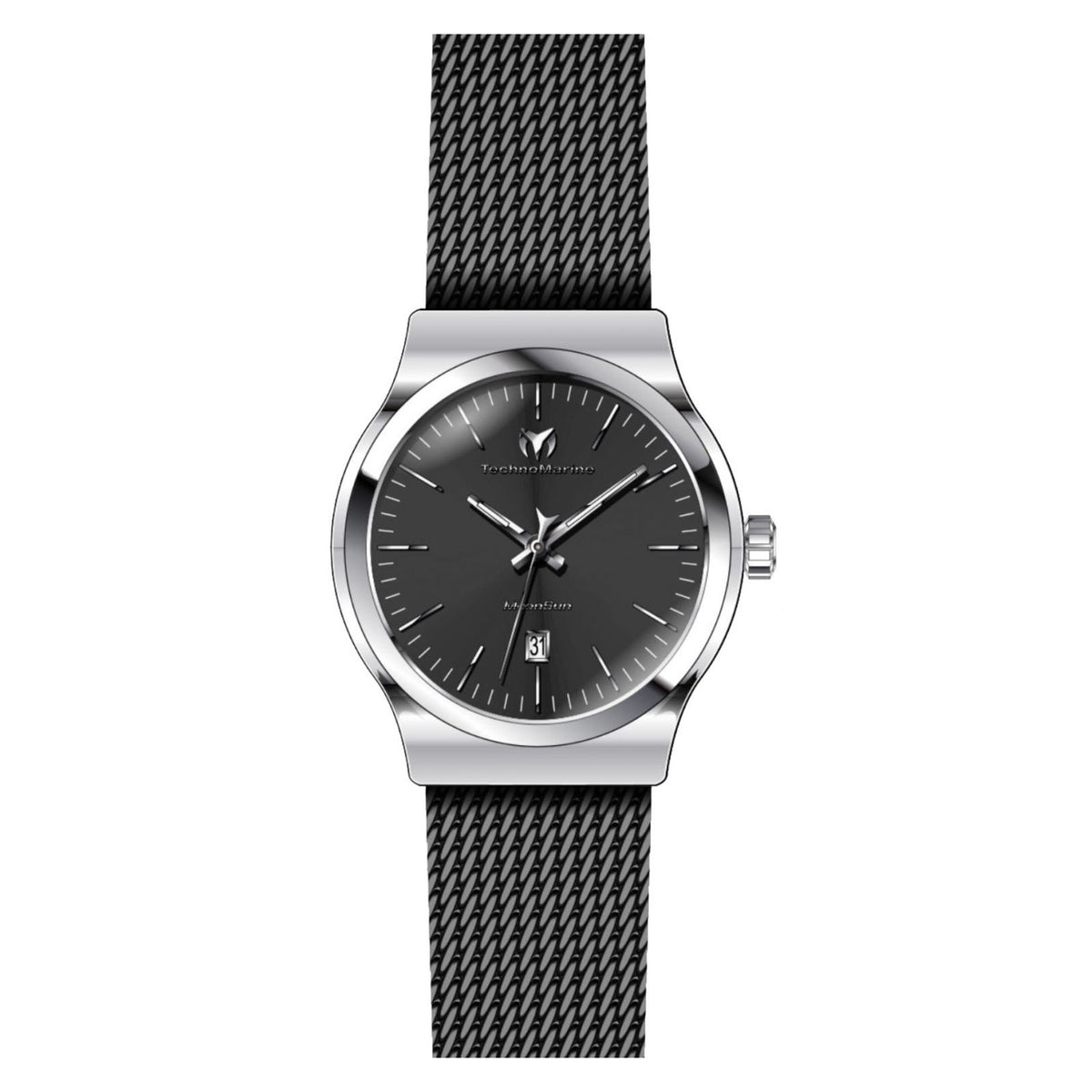 RELOJ  PARA MUJER TECHNOMARINE MOONSUN TM-117018 - NEGRO