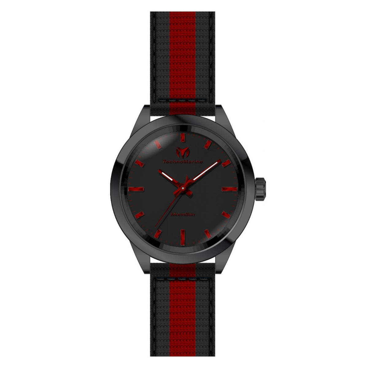 RELOJ  PARA UNISEXO TECHNOMARINE MOONSUN TM-117008 - NEGRO