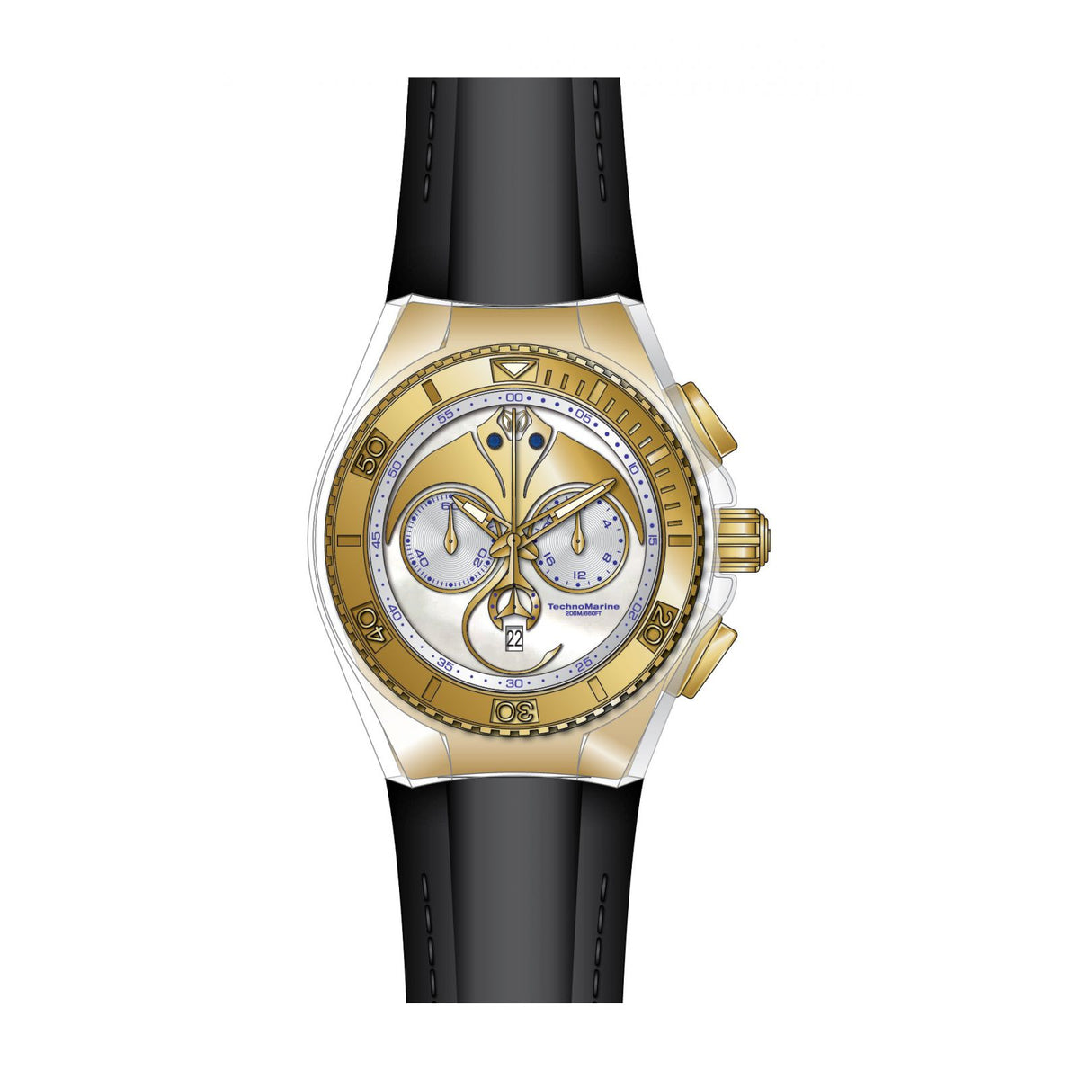 RELOJ CLÁSICO PARA MUJER TECHNOMARINE CRUISE TM-115007 - BLANCO