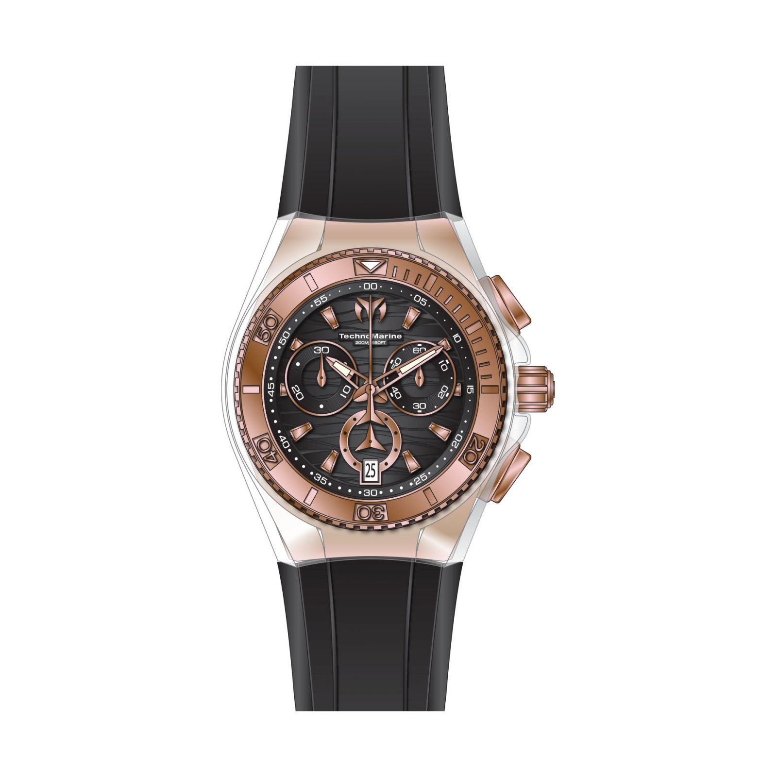 RELOJ DEPORTIVO PARA UNISEXO TECHNOMARINE CRUISE TM-115045 - BLANCO