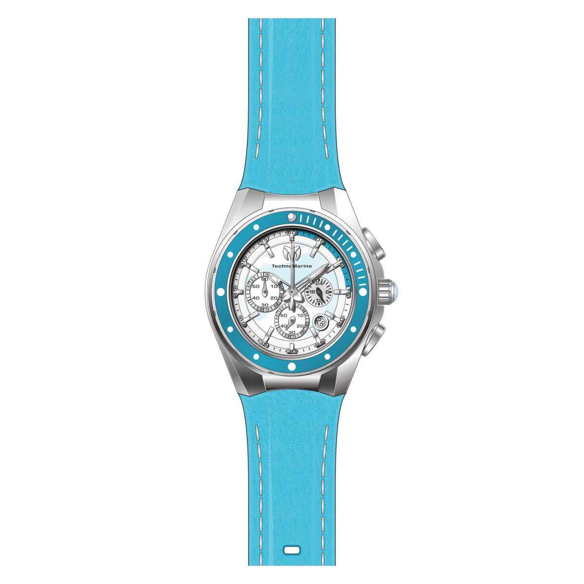 RELOJ CLÁSICO PARA MUJER TECHNOMARINE MANTA TM-215034 - AZUL
