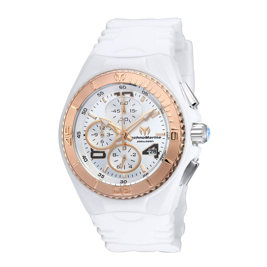 RELOJ DEPORTIVO PARA MUJER TECHNOMARINE CRUISE TM-1151GK - BLANCO