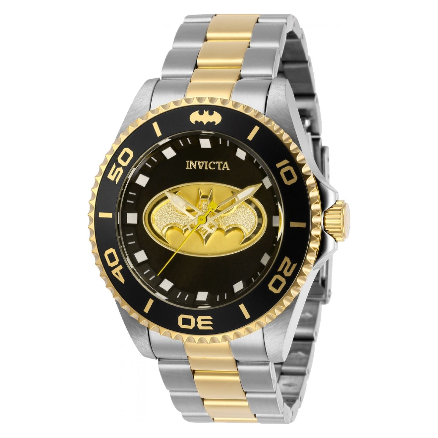 RELOJ BATMAN PARA HOMBRE INVICTA DC COMICS 29697 - ACERO, ORO