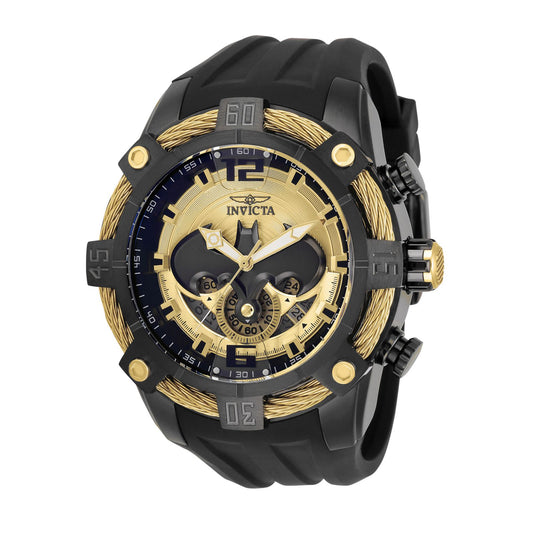 RELOJ BATMAN PARA HOMBRE INVICTA DC COMICS 33165 - NEGRO