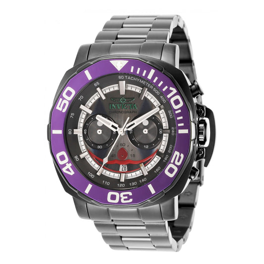 RELOJ BUFÓN PARA HOMBRE INVICTA DC COMICS 35073 - NEGRO