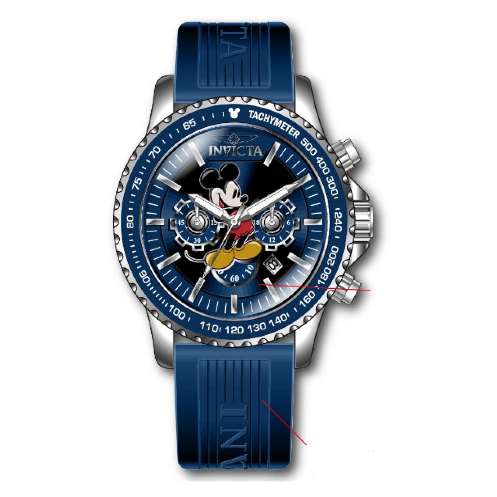 RELOJ MICKEY RATÓN PARA HOMBRE INVICTA DISNEY LIMITED EDITION 39042 - AZUL