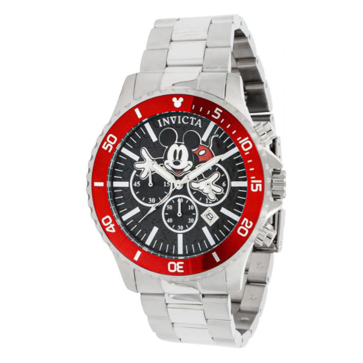 RELOJ MICKEY RATÓN PARA HOMBRE INVICTA DISNEY LIMITED EDITION 39047 - PLATEADO
