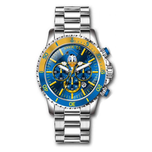 RELOJ DONALD PATO PARA HOMBRE INVICTA DISNEY LIMITED EDITION 39469 - ACERO