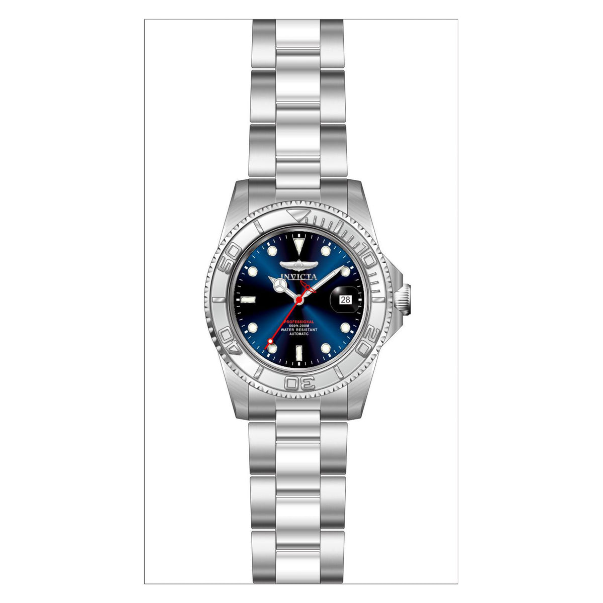 RELOJ  PARA HOMBRE INVICTA PRO DIVER 36746 - PLATEADO