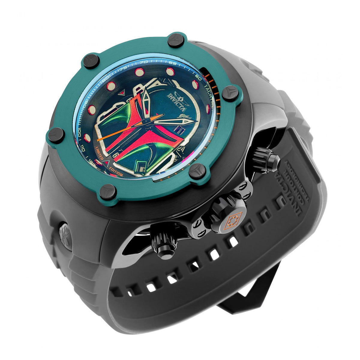 RELOJ BOBA FETT PARA HOMBRE INVICTA STAR WARS 36283 - GRIS