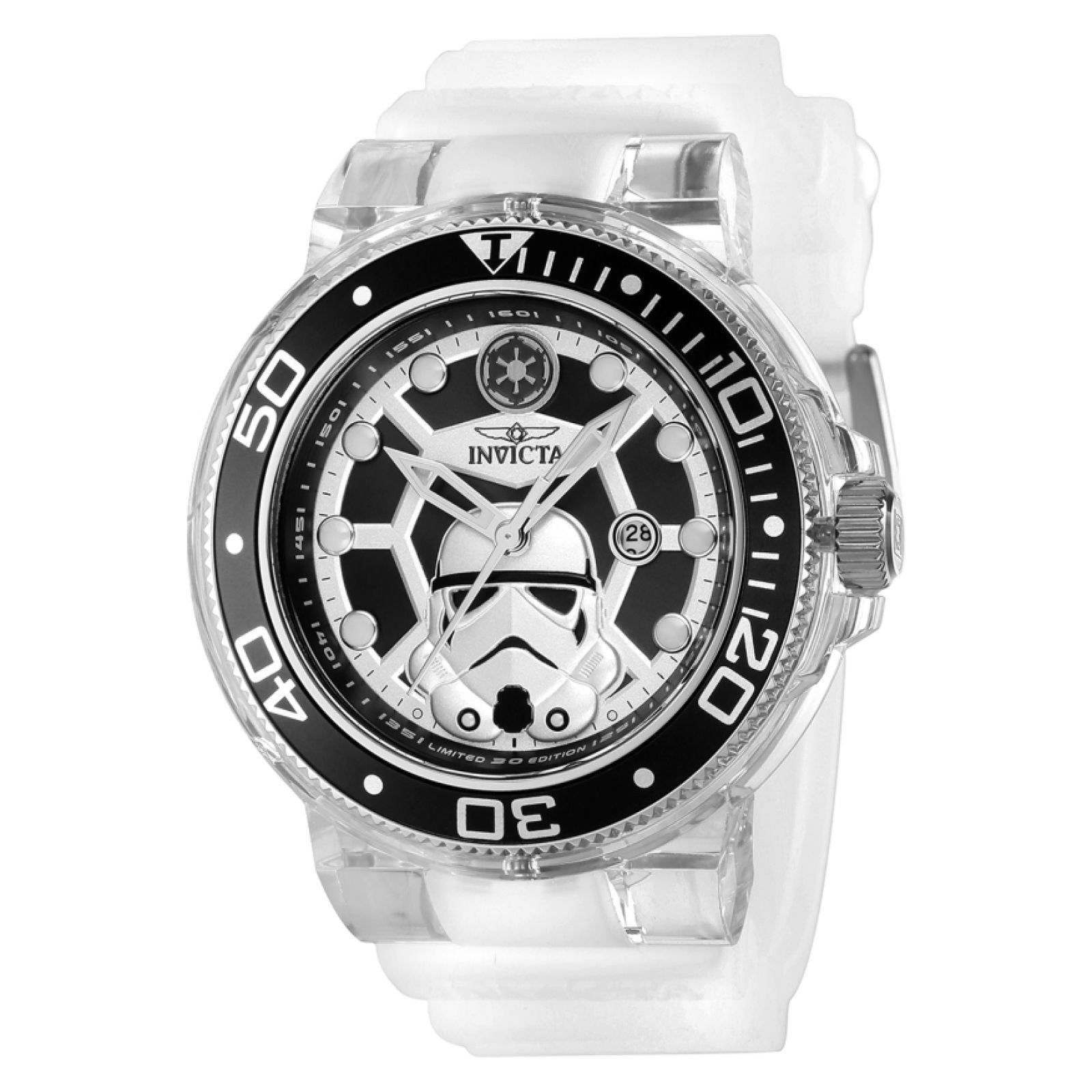 RELOJ SOLDADO DE ASALTO PARA HOMBRE INVICTA STAR WARS 39707 - BLANCO