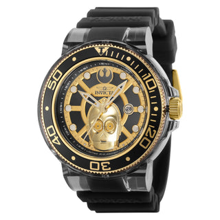 RELOJ C-3PO PARA HOMBRE INVICTA STAR WARS 39709 - NEGRO